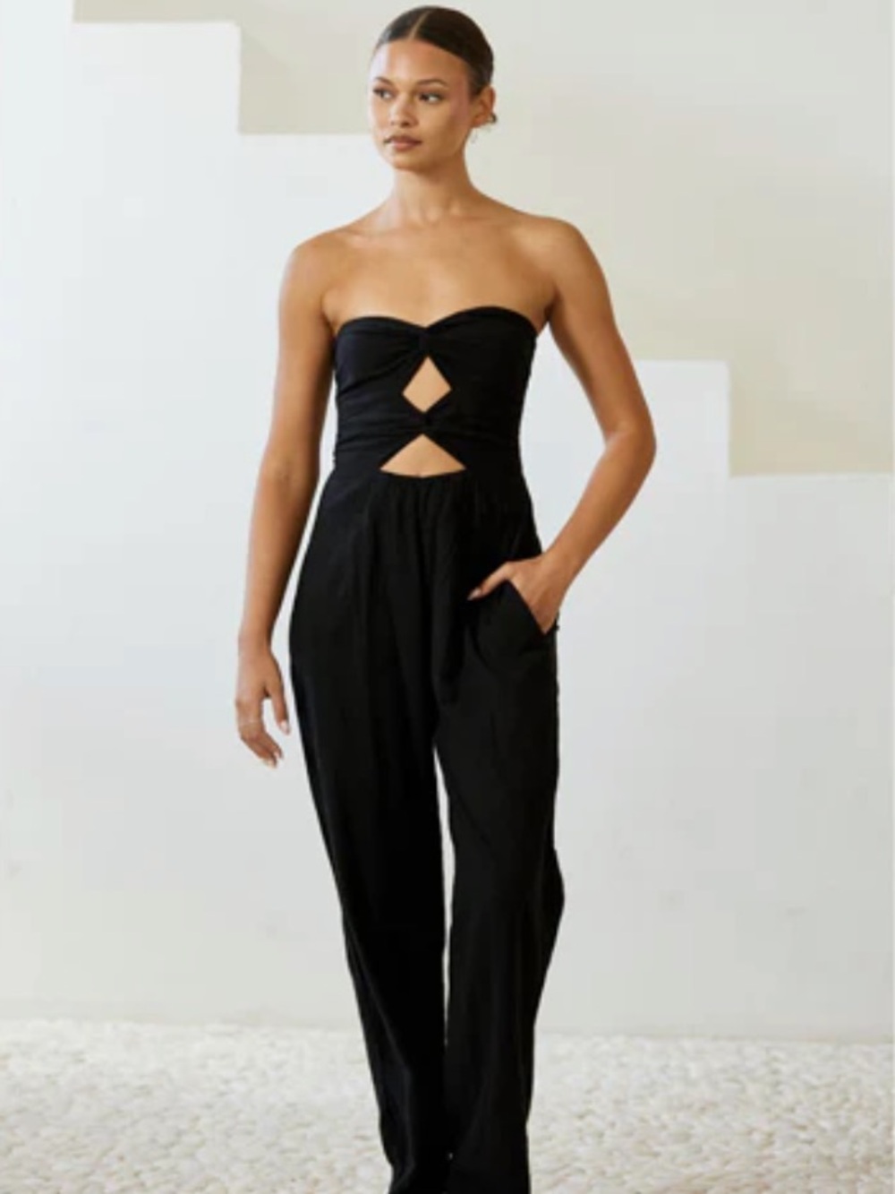 Blanco By Nature Black Catarina JumpSuit